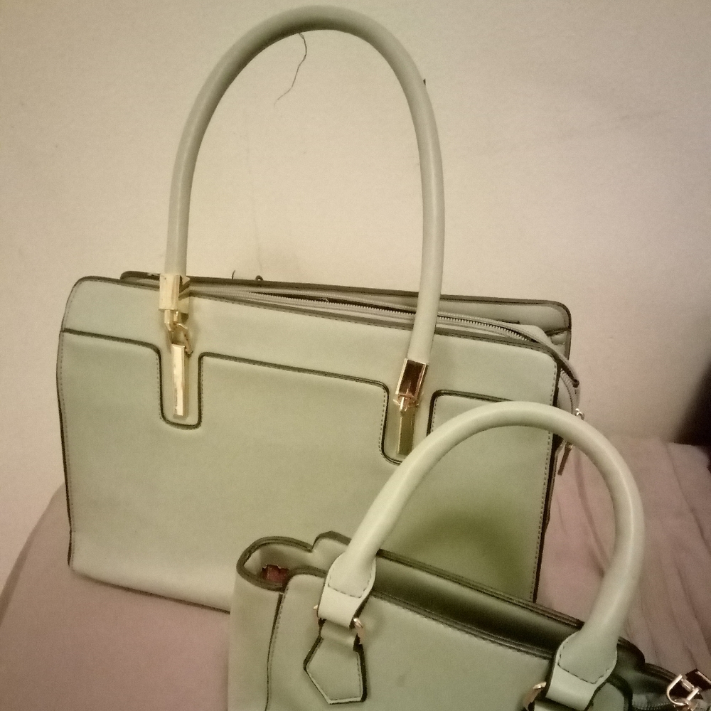 Mint Green Handbag Set